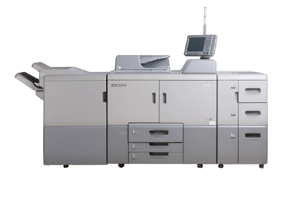 Monticello Refurbished Ricoh Pro 8100S 8110S 8120S Color Laser Printer Multifunction Photocopier
