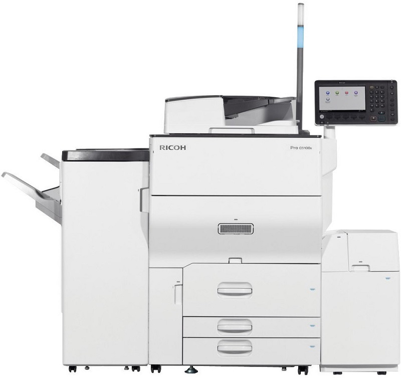 Monticello Refurbished Color Laser Printer Copier Ricoh Pro C5200S 5210S High Speed